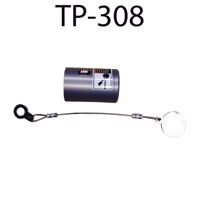 McElroy 1-1/4" IPS Test Cap Assembly  TP-308 Sec1-D9